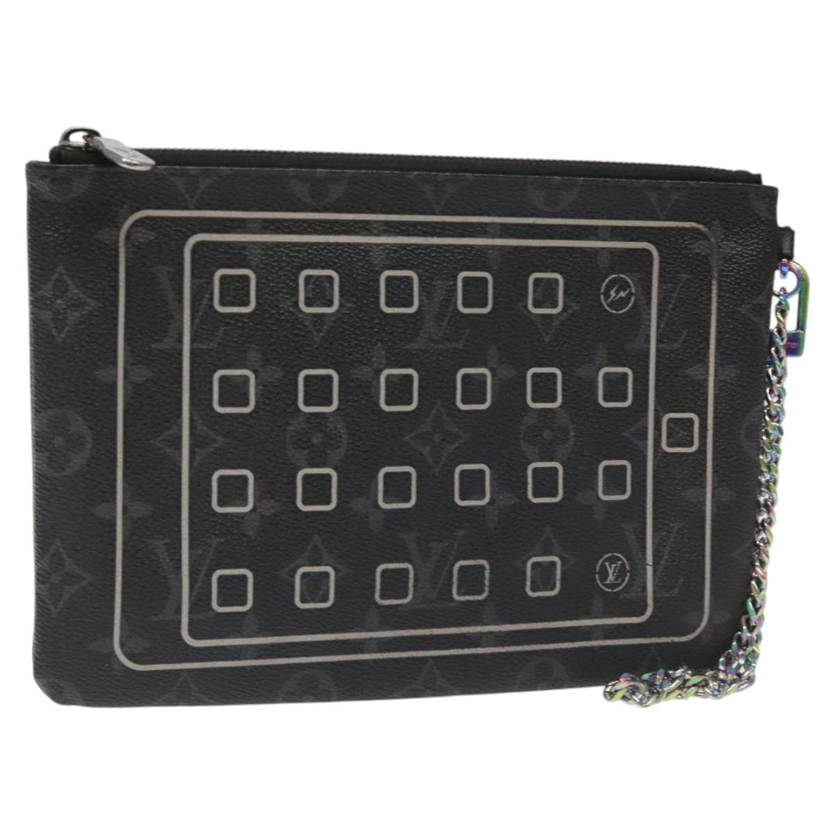 LOUIS VUITTON Monogram Eclipse Fragment iPhone Case M64449 LV 113202