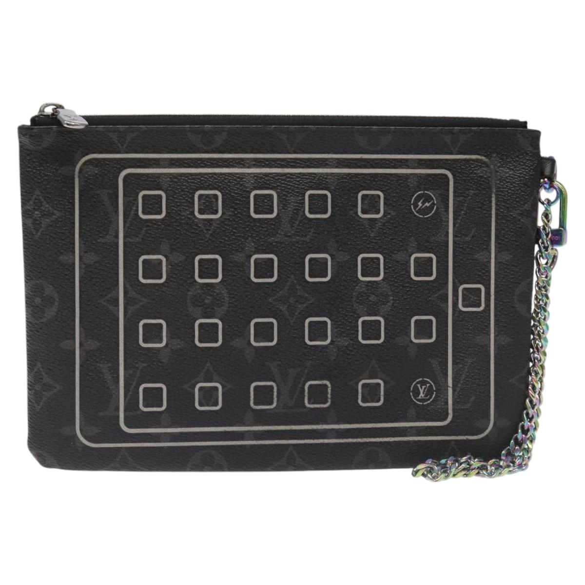 LOUIS VUITTON Monogram Eclipse Fragment iPhone Case M64449 LV 113202