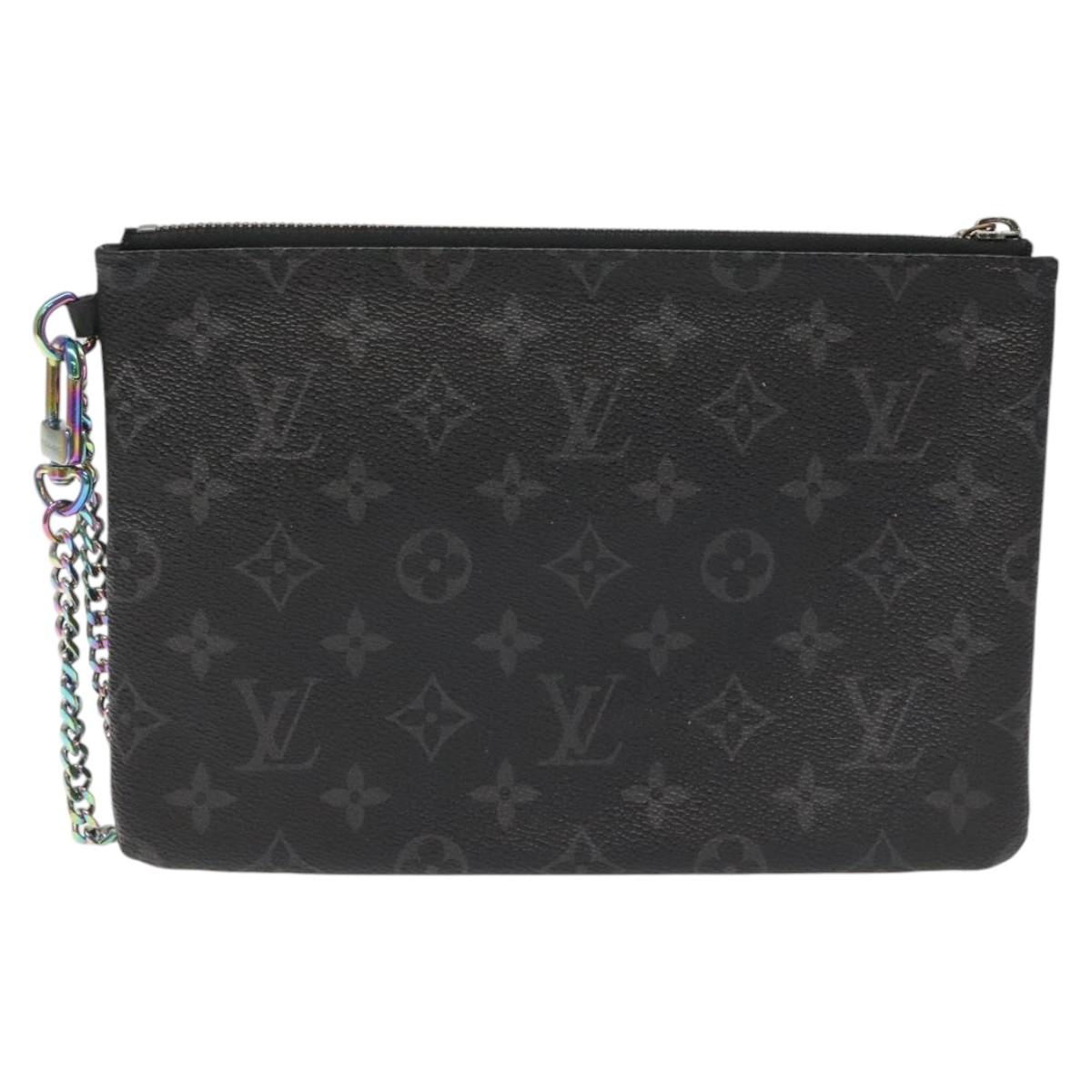 LOUIS VUITTON Monogram Eclipse Fragment iPhone Case M64449 LV 113202