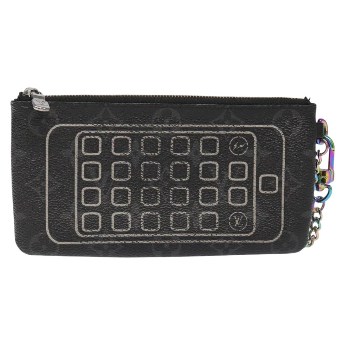 LOUIS VUITTON Monogram Eclipse Fragment iPhone Case M64433 LV 113203