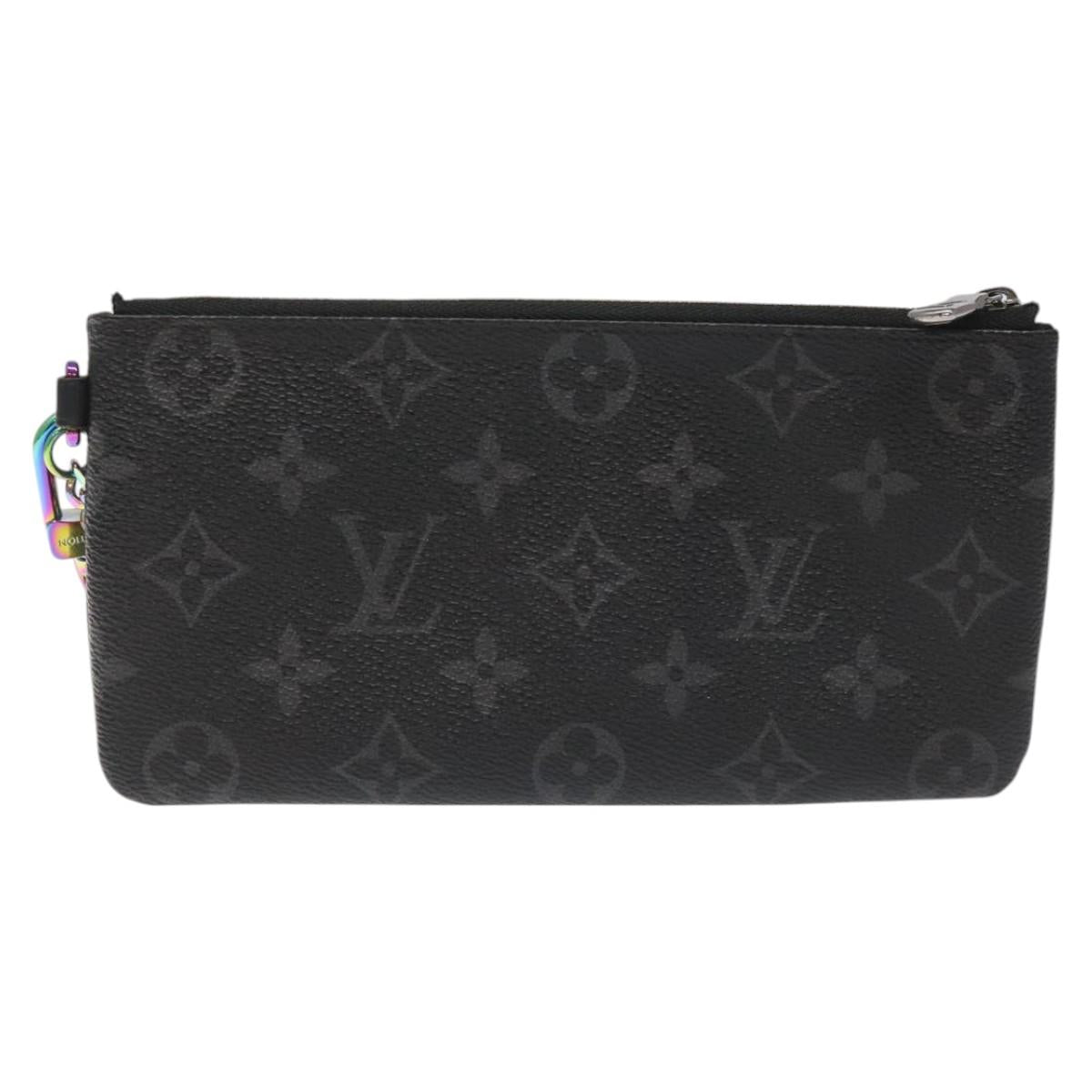 LOUIS VUITTON Monogram Eclipse Fragment iPhone Case M64433 LV 113203