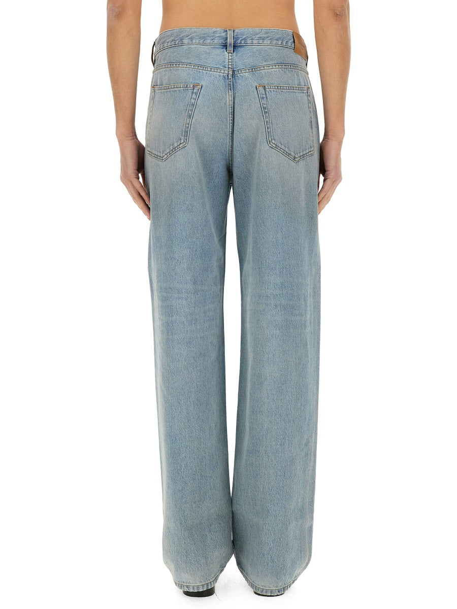Saint Laurent Men Baggy Denim Jeans