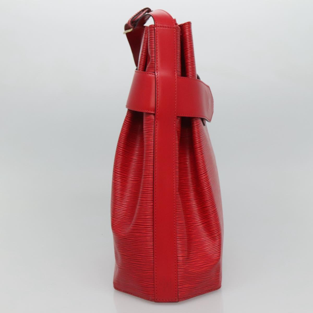 LOUIS VUITTON Epi Sac De Paul GM Shoulder Bag Red M80197 LV 113249