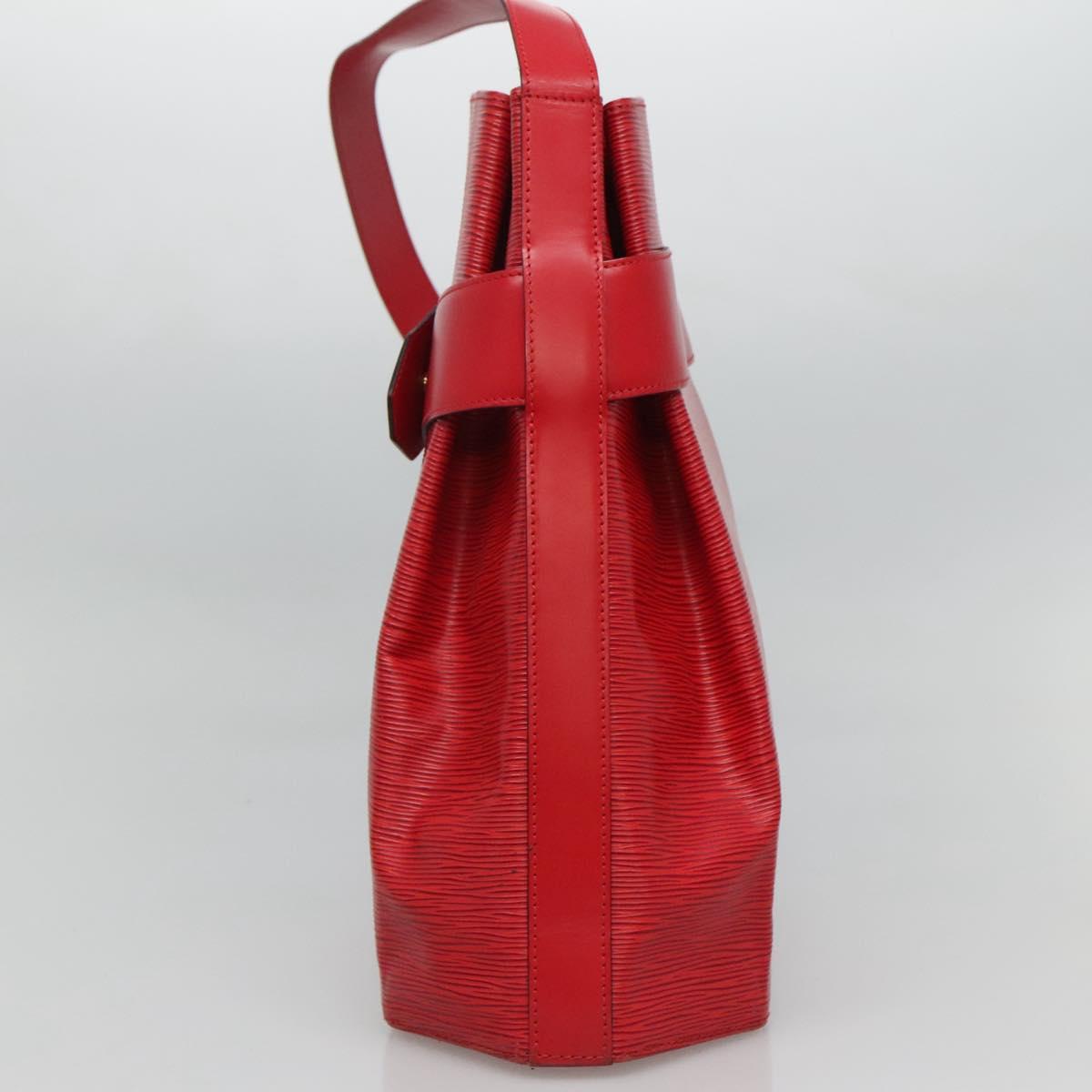 LOUIS VUITTON Epi Sac De Paul GM Shoulder Bag Red M80197 LV 113249