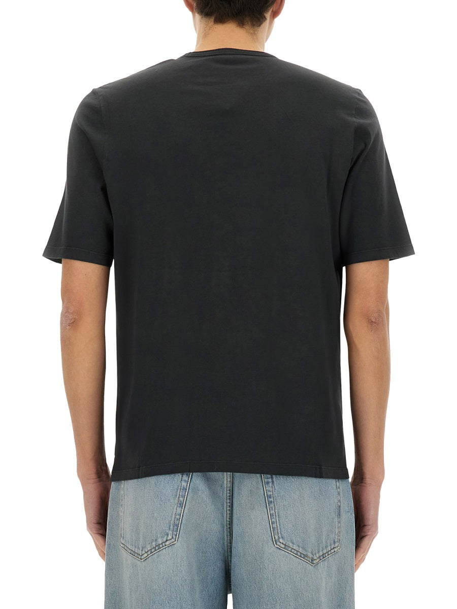 Saint Laurent Men T-Shirt With Logo