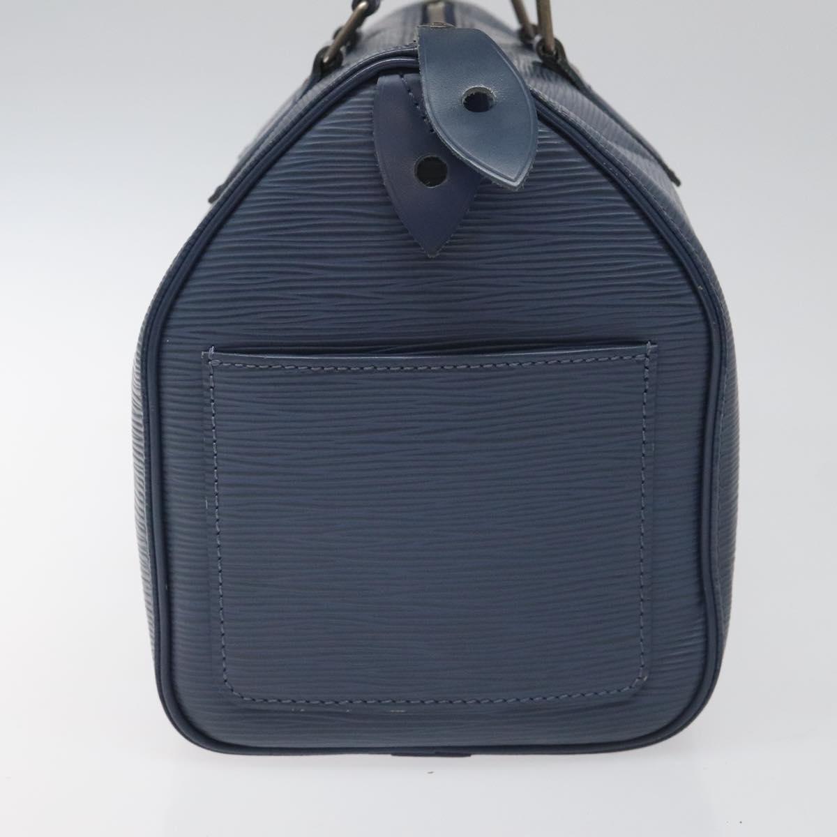 LOUIS VUITTON Epi Speedy 25 Hand Bag Myrtille M5923G LV 113574