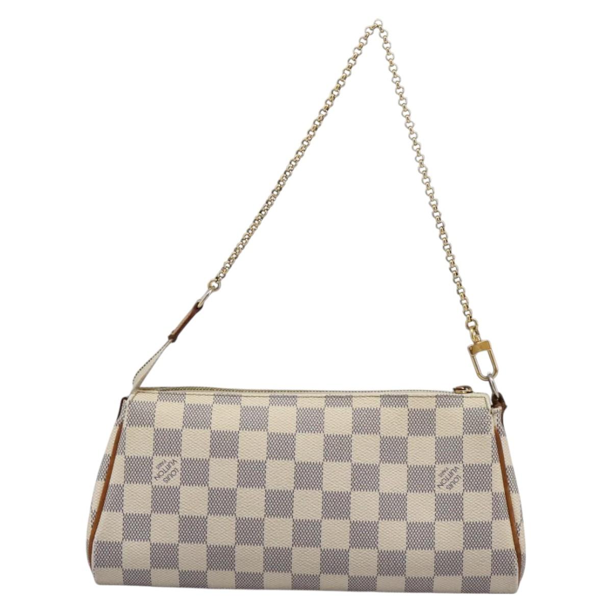 LOUIS VUITTON Damier Azur Eva Shoulder Bag 2way N55214 LV 113578