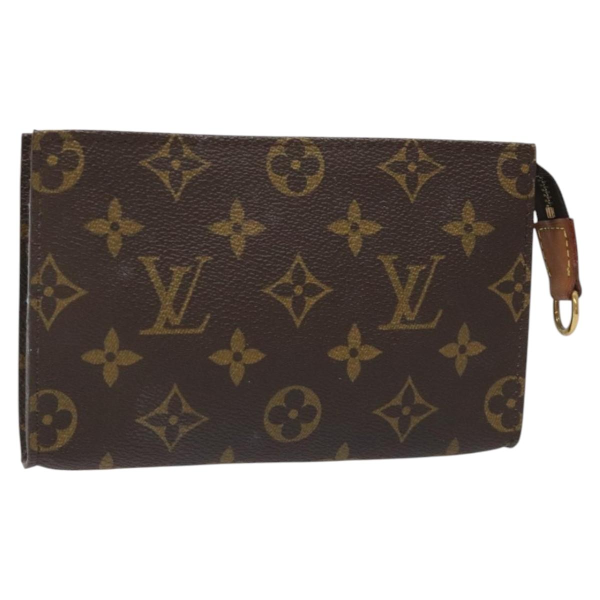 LOUIS VUITTON Monogram Bucket PM Accessory Pouch LV 113579