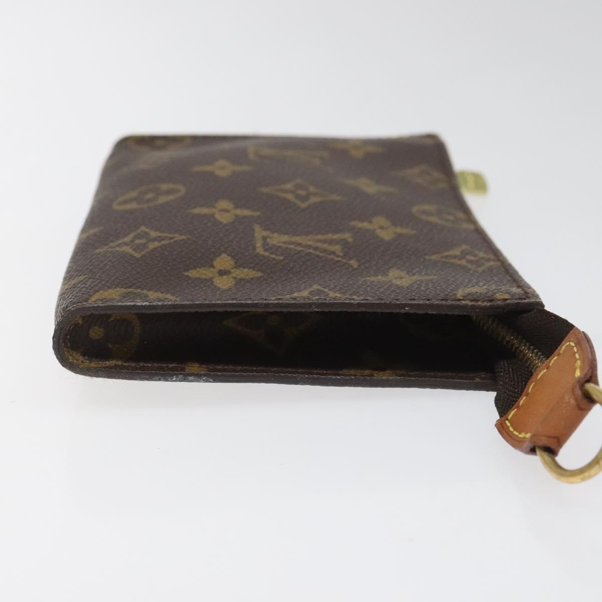 LOUIS VUITTON Monogram Bucket PM Accessory Pouch LV 113579