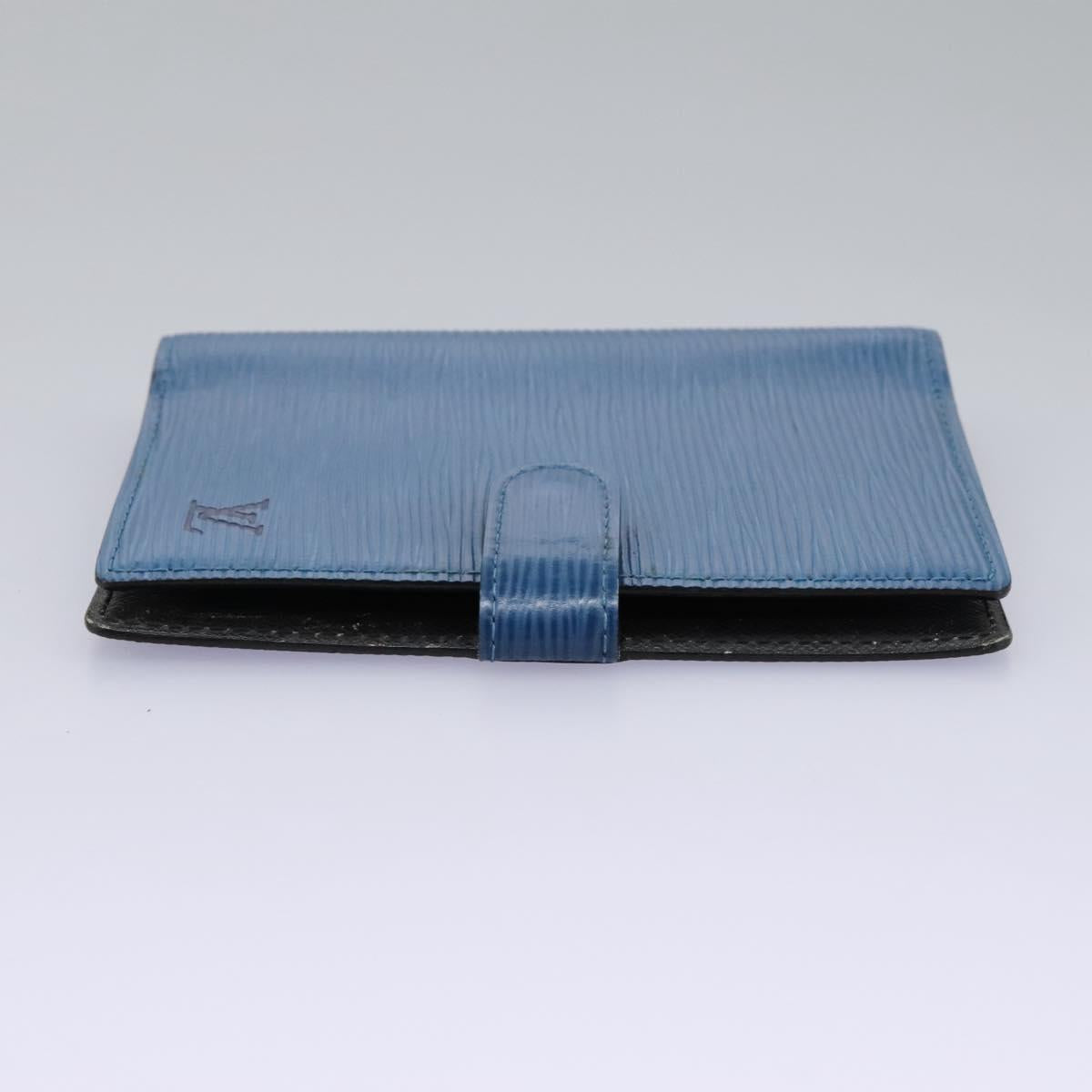 LOUIS VUITTON Epi Agenda PM Day Planner Cover Blue R20055 LV 113606