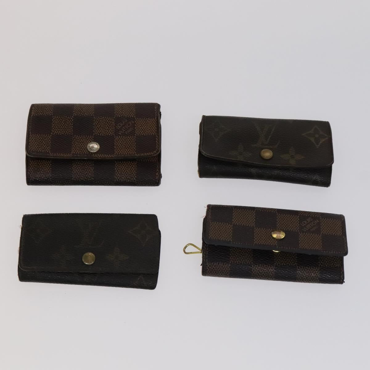 LOUIS VUITTON Monogram Damier Ebene Damier Azur Key Case 10set LV 113619