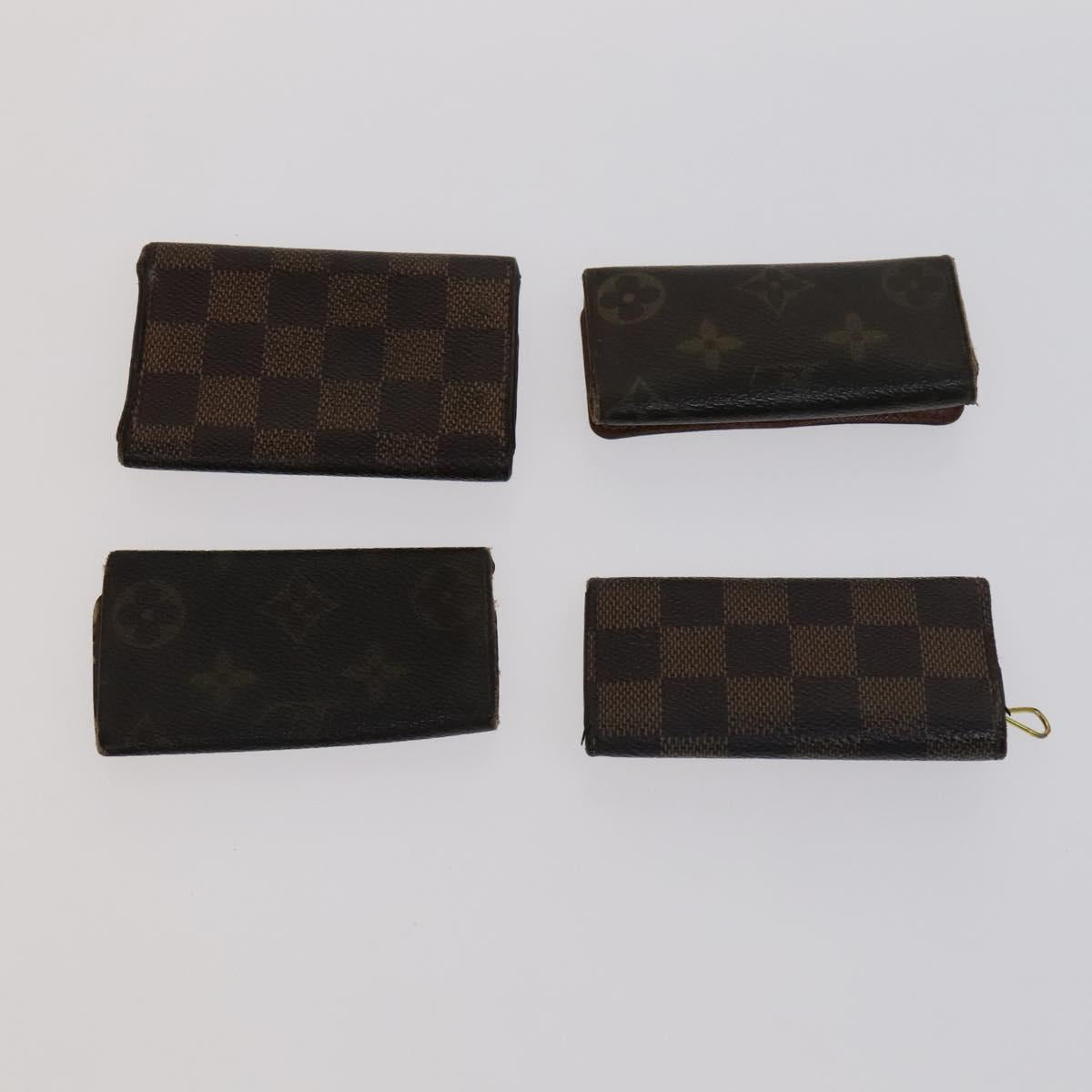 LOUIS VUITTON Monogram Damier Ebene Damier Azur Key Case 10set LV 113619