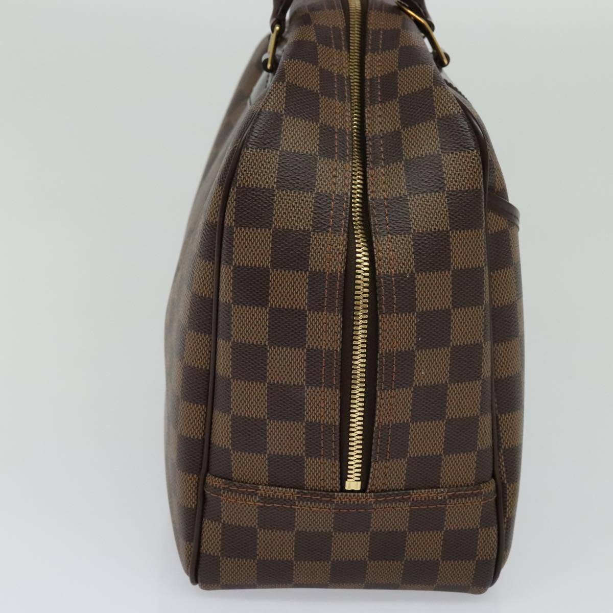 LOUIS VUITTON Damier Ebene Deauville Hand Bag SPO N47272 LV 113649