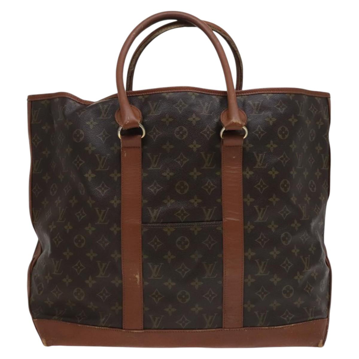 LOUIS VUITTON Monogram Sac Weekend GM Tote Bag M42420 LV 113691