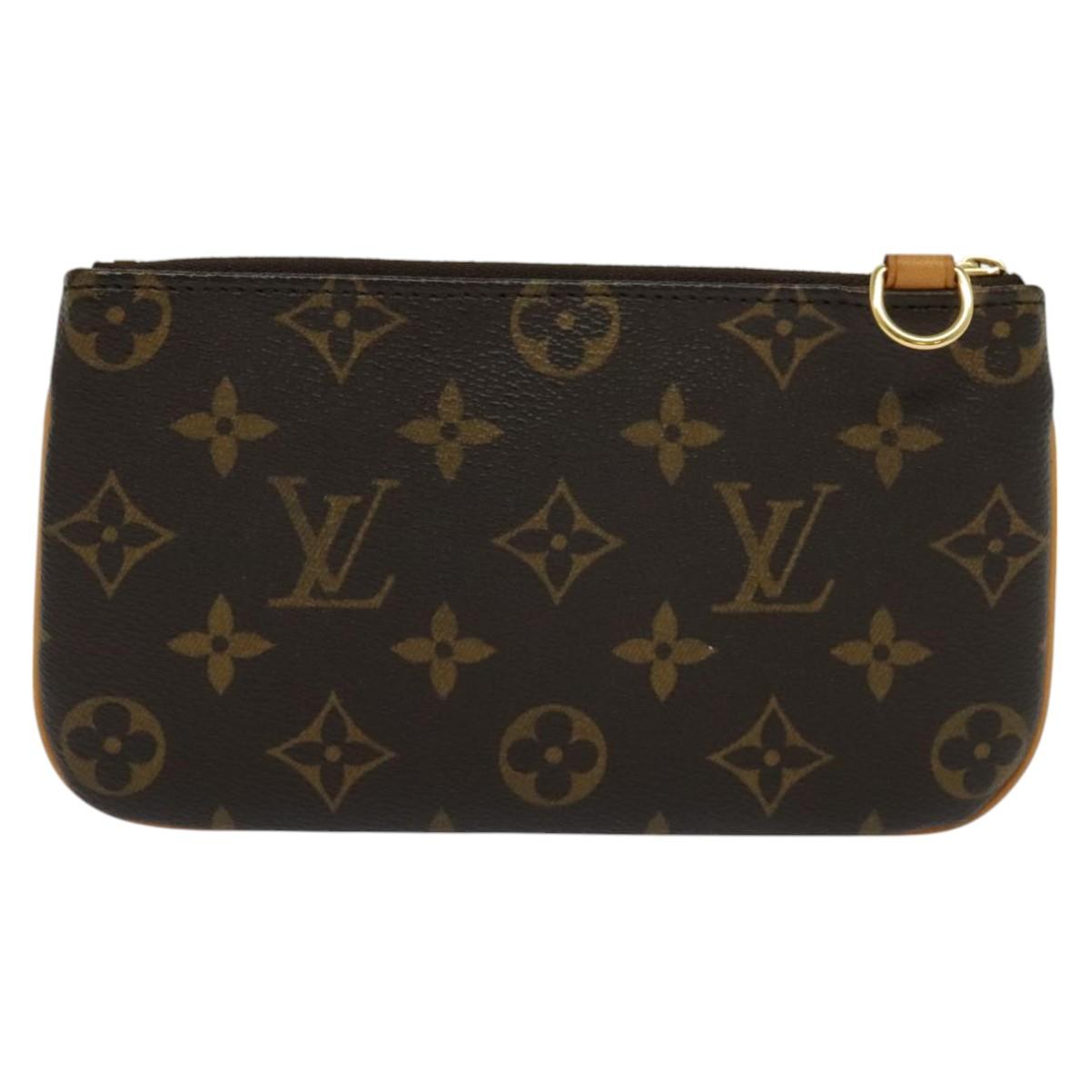 LOUIS VUITTON Monogram Pochette Tikal Pouch M60019 LV 113704A