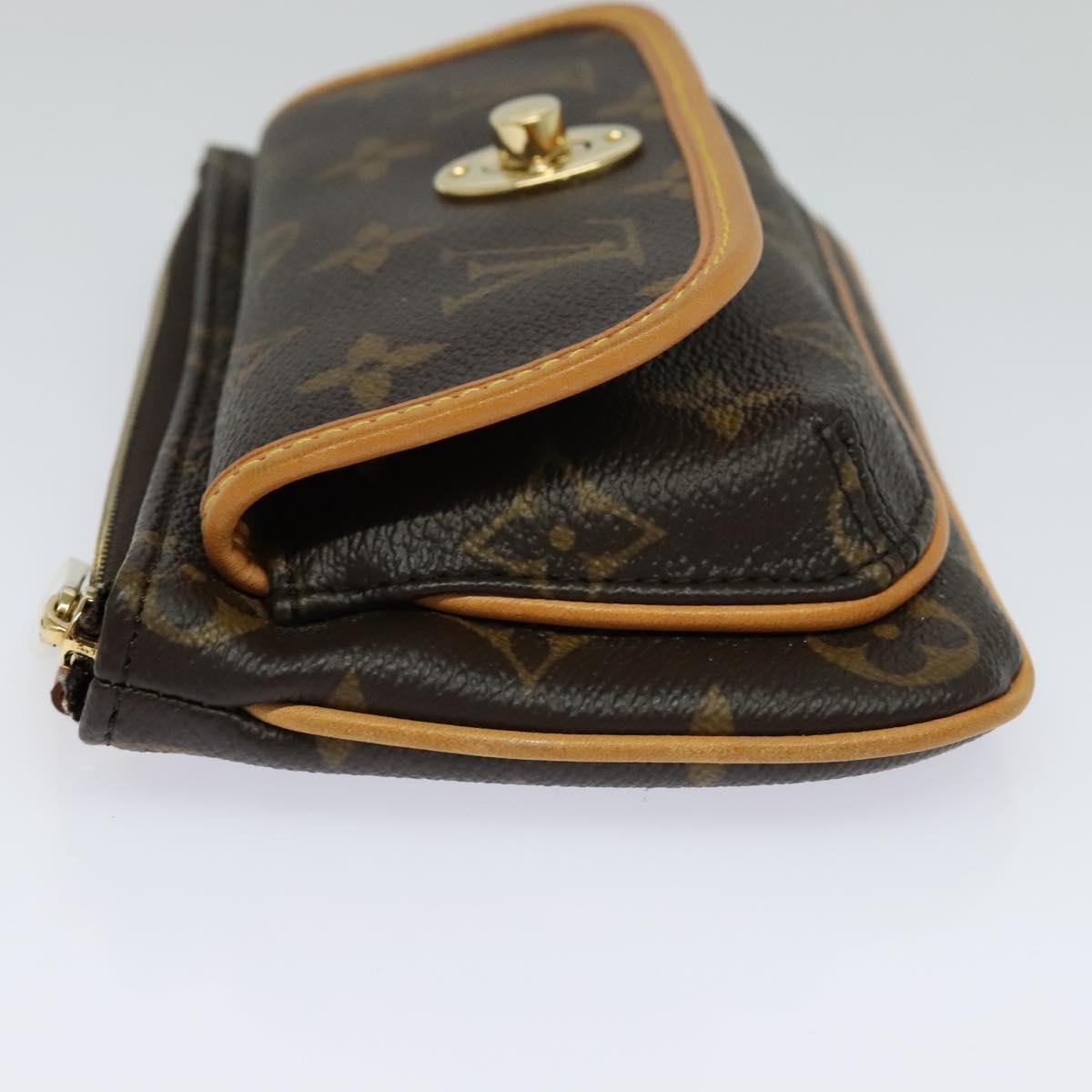 LOUIS VUITTON Monogram Pochette Tikal Pouch M60019 LV 113704A