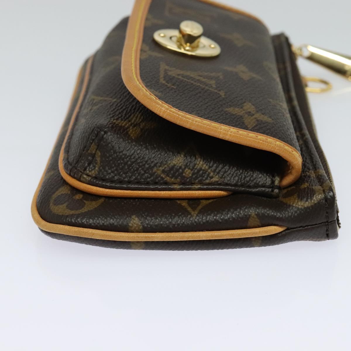 LOUIS VUITTON Monogram Pochette Tikal Pouch M60019 LV 113704A