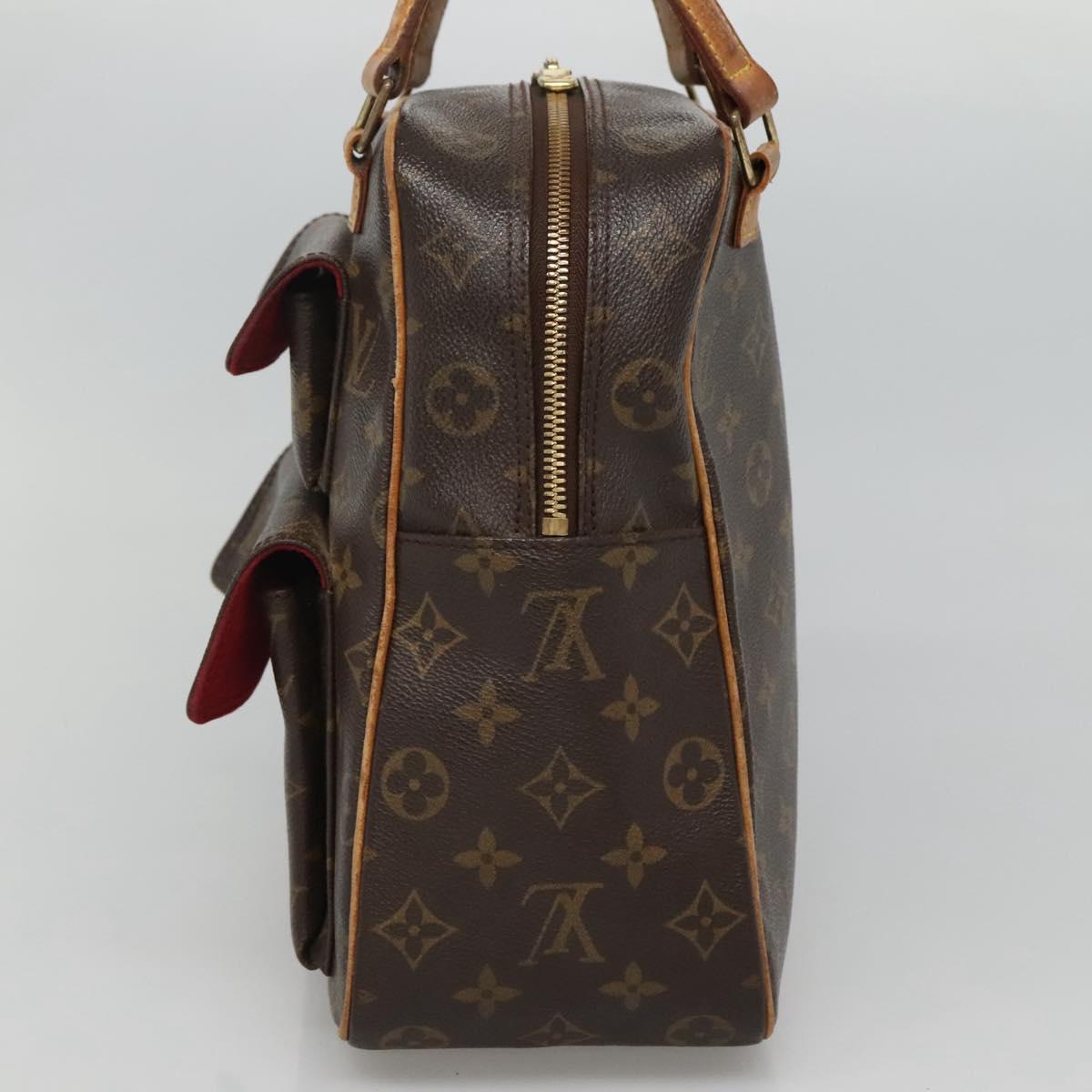 LOUIS VUITTON Monogram Exsantricite Hand Bag M51161 LV 113710