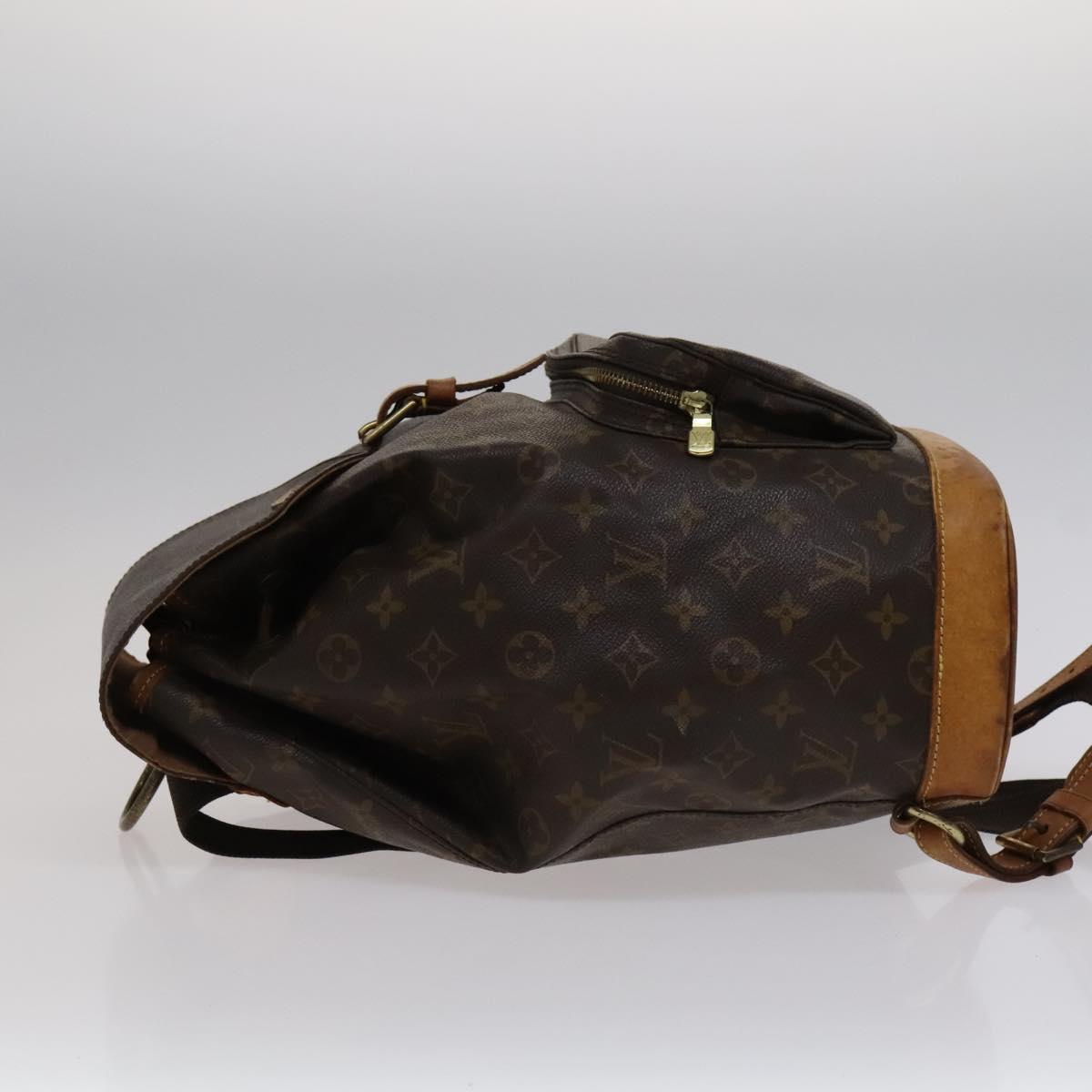 LOUIS VUITTON Monogram Montsouris GM Backpack M51135 LV 113715
