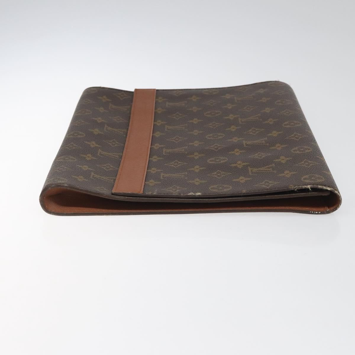 LOUIS VUITTON Monogram Porte envelope Clutch Bag M51801 LV 113782
