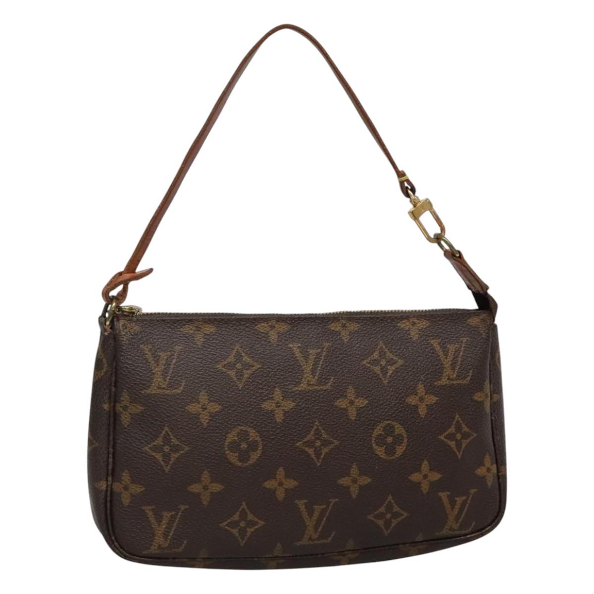 LOUIS VUITTON Monogram Pochette Accessoires Pouch M51980 LV 113928
