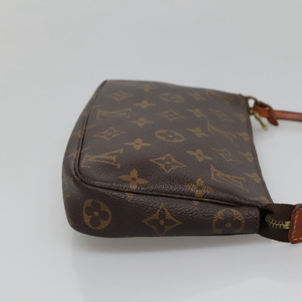 LOUIS VUITTON Monogram Pochette Accessoires Pouch M51980 LV 113928