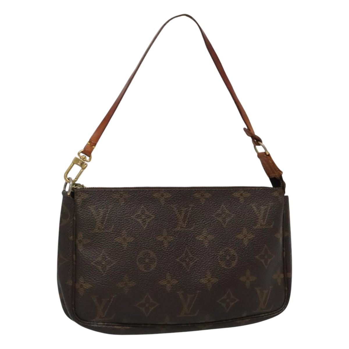 LOUIS VUITTON Monogram Pochette Accessoires Pouch M51980 LV 113938