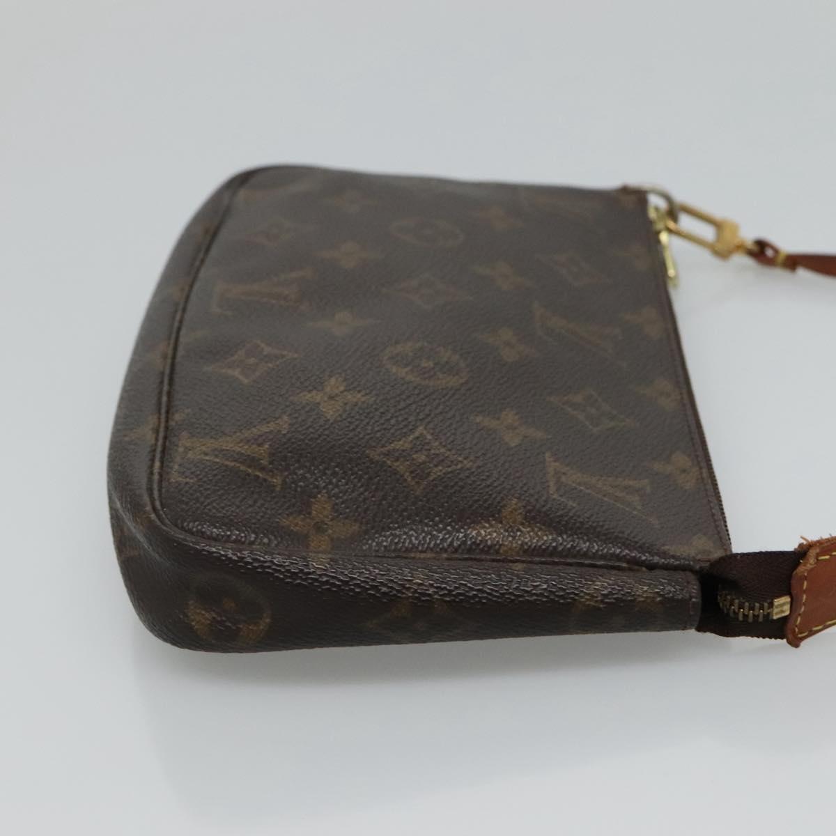 LOUIS VUITTON Monogram Pochette Accessoires Pouch M51980 LV 113938