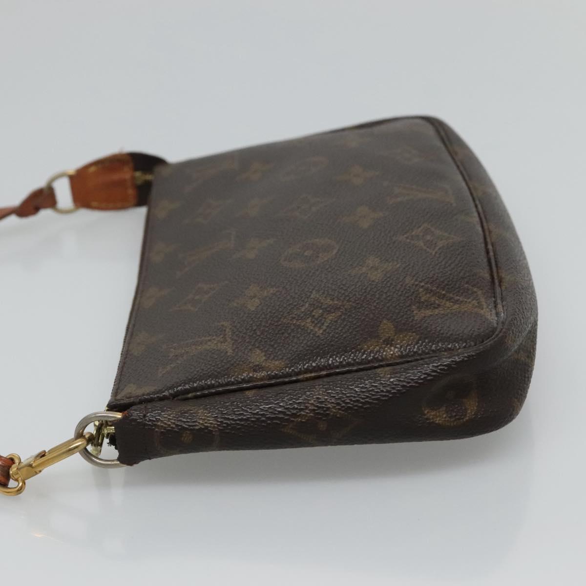 LOUIS VUITTON Monogram Pochette Accessoires Pouch M51980 LV 113938