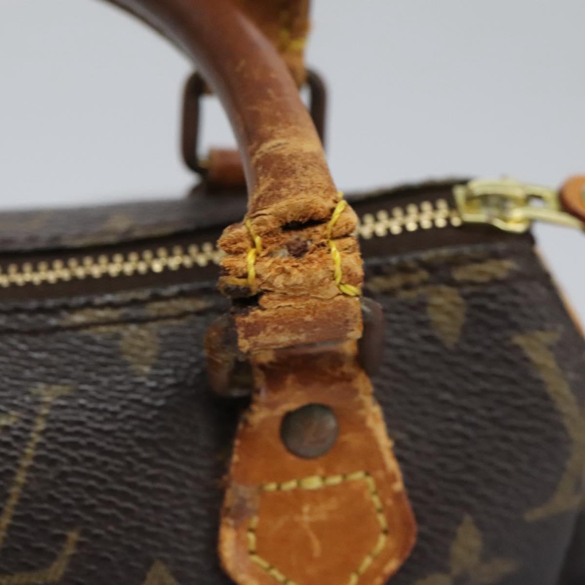LOUIS VUITTON Monogram Mini Speedy Hand Bag Vintage M41534 LV 113976