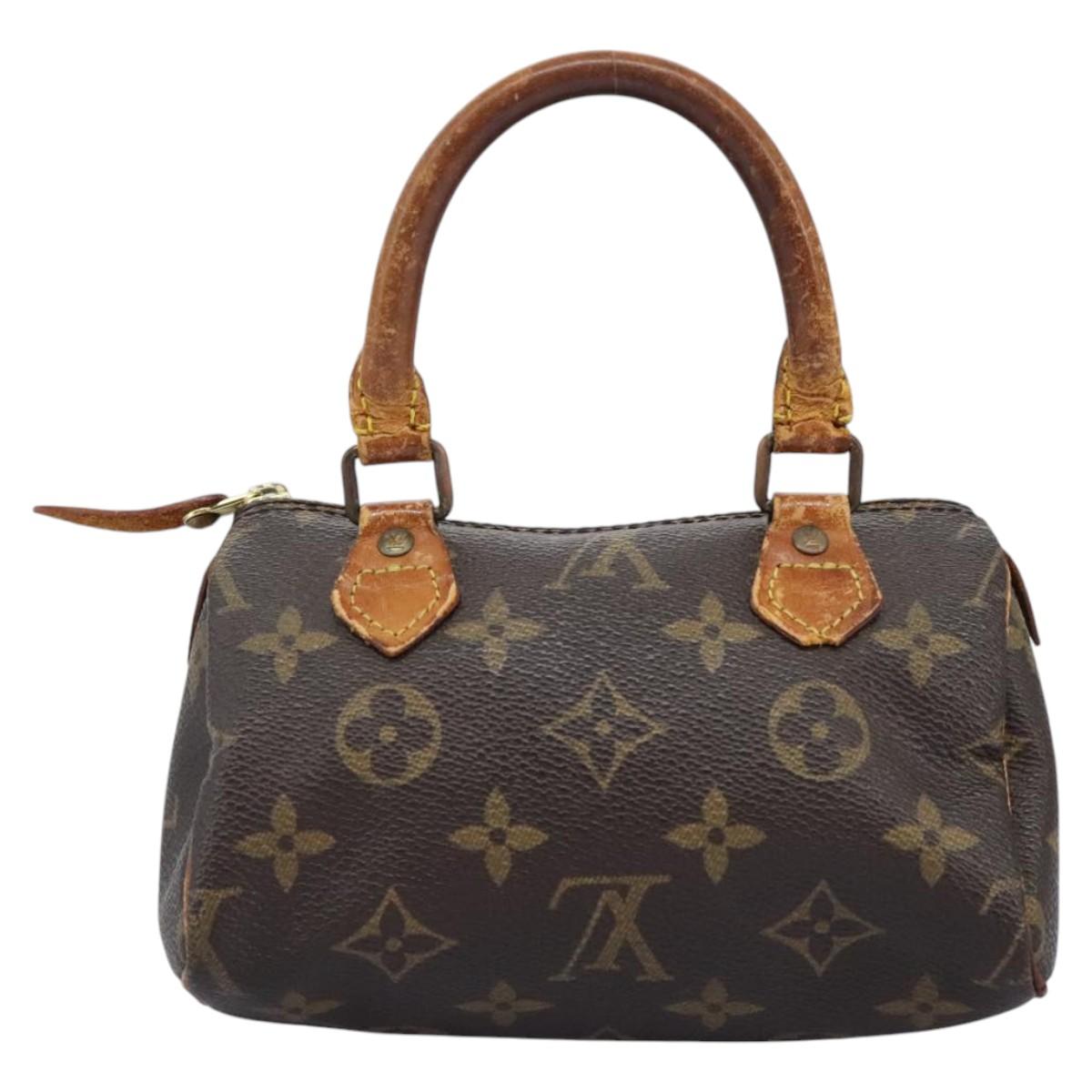 LOUIS VUITTON Monogram Mini Speedy Hand Bag Vintage M41534 LV 113976