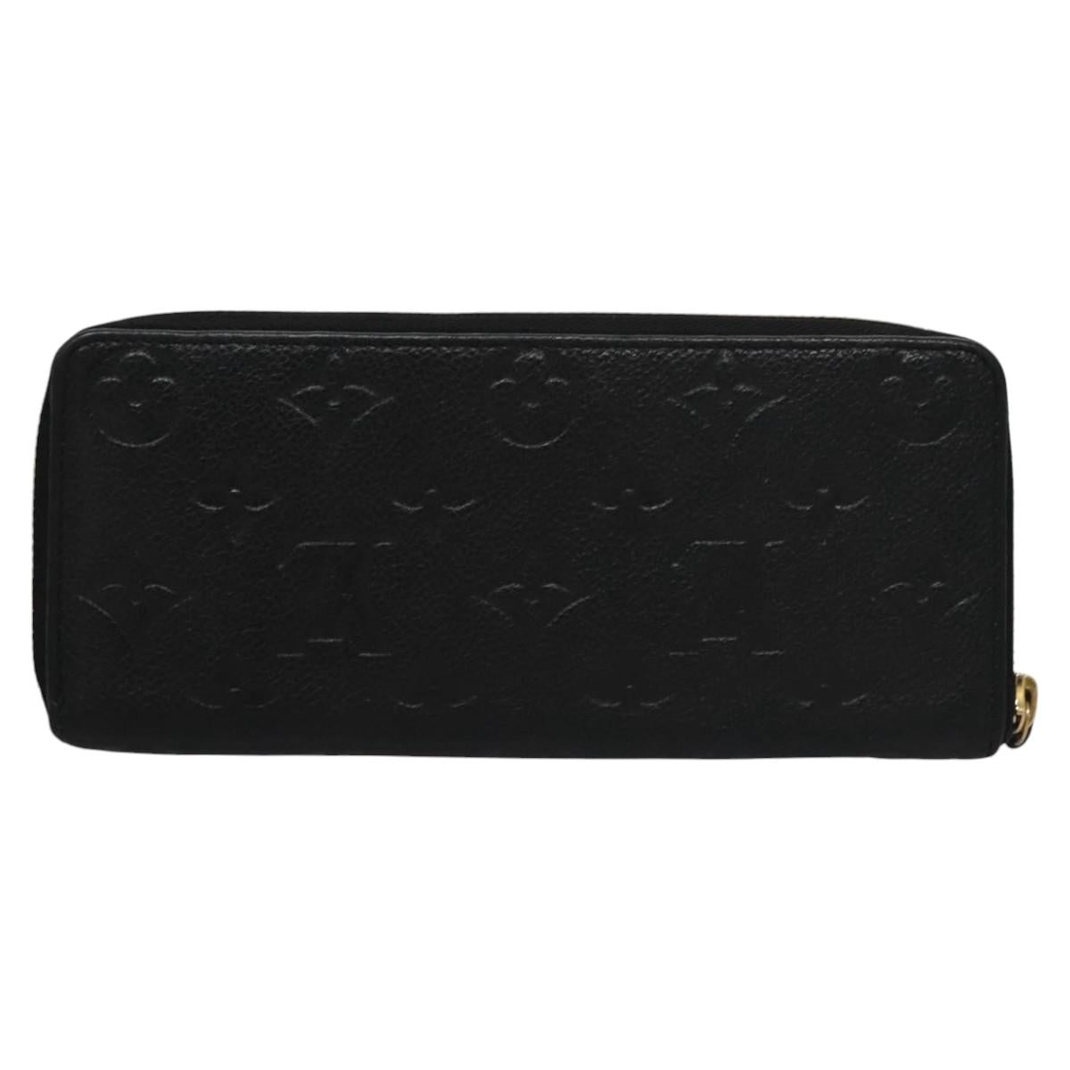 LOUIS VUITTON Empreinte Portefeuille Clemence Wallet Navy M60171 LV 114039