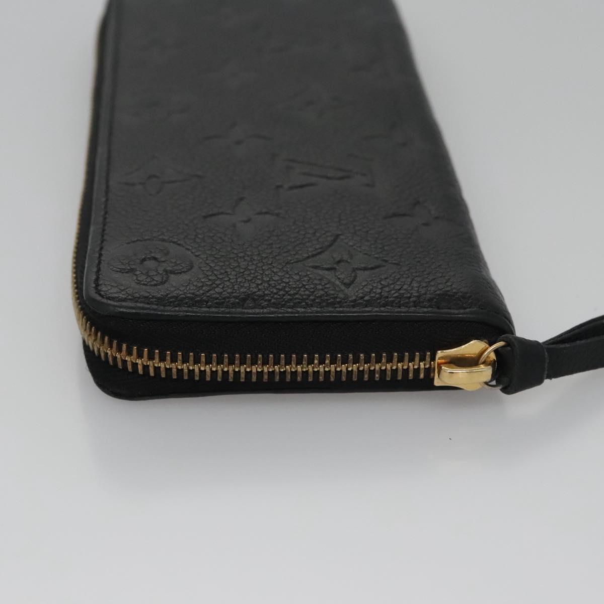LOUIS VUITTON Empreinte Portefeuille Clemence Wallet Navy M60171 LV 114039