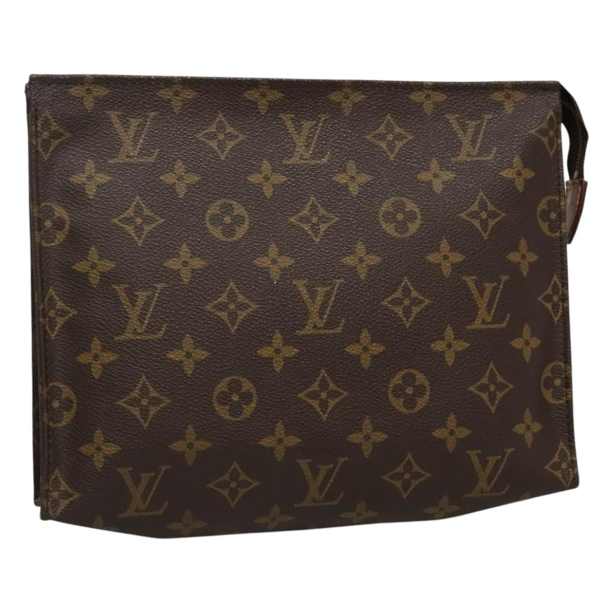 LOUIS VUITTON Monogram Poche Toilette 26 Pouch M47542 LV 114068