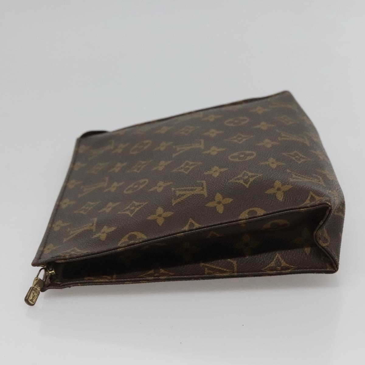 LOUIS VUITTON Monogram Poche Toilette 26 Pouch M47542 LV 114068
