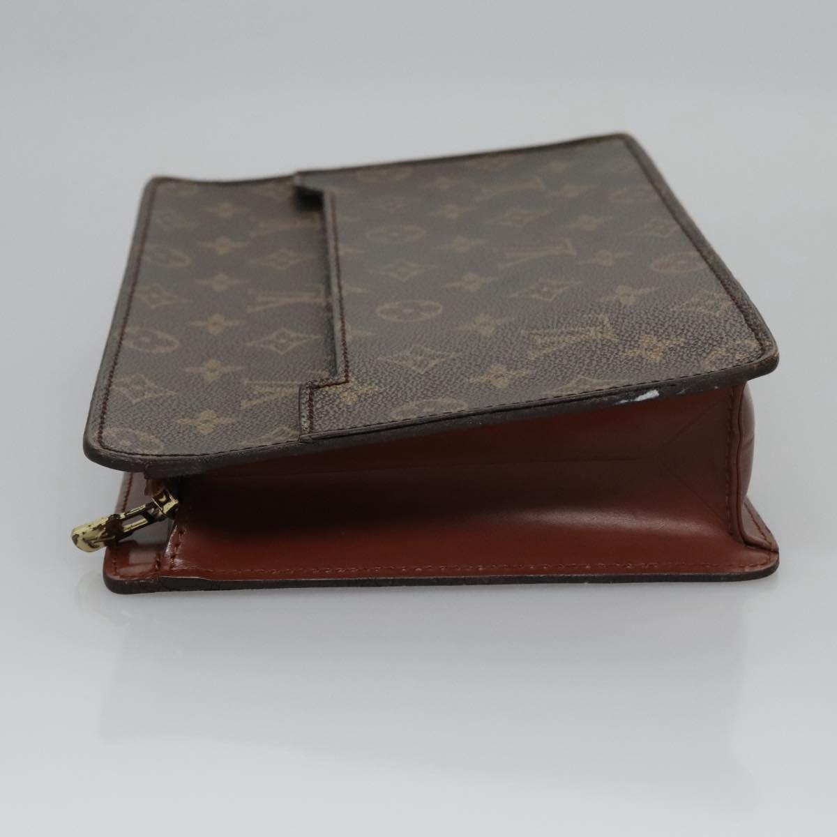 LOUIS VUITTON Monogram Pochette Homme Clutch Bag M51795 LV 114081