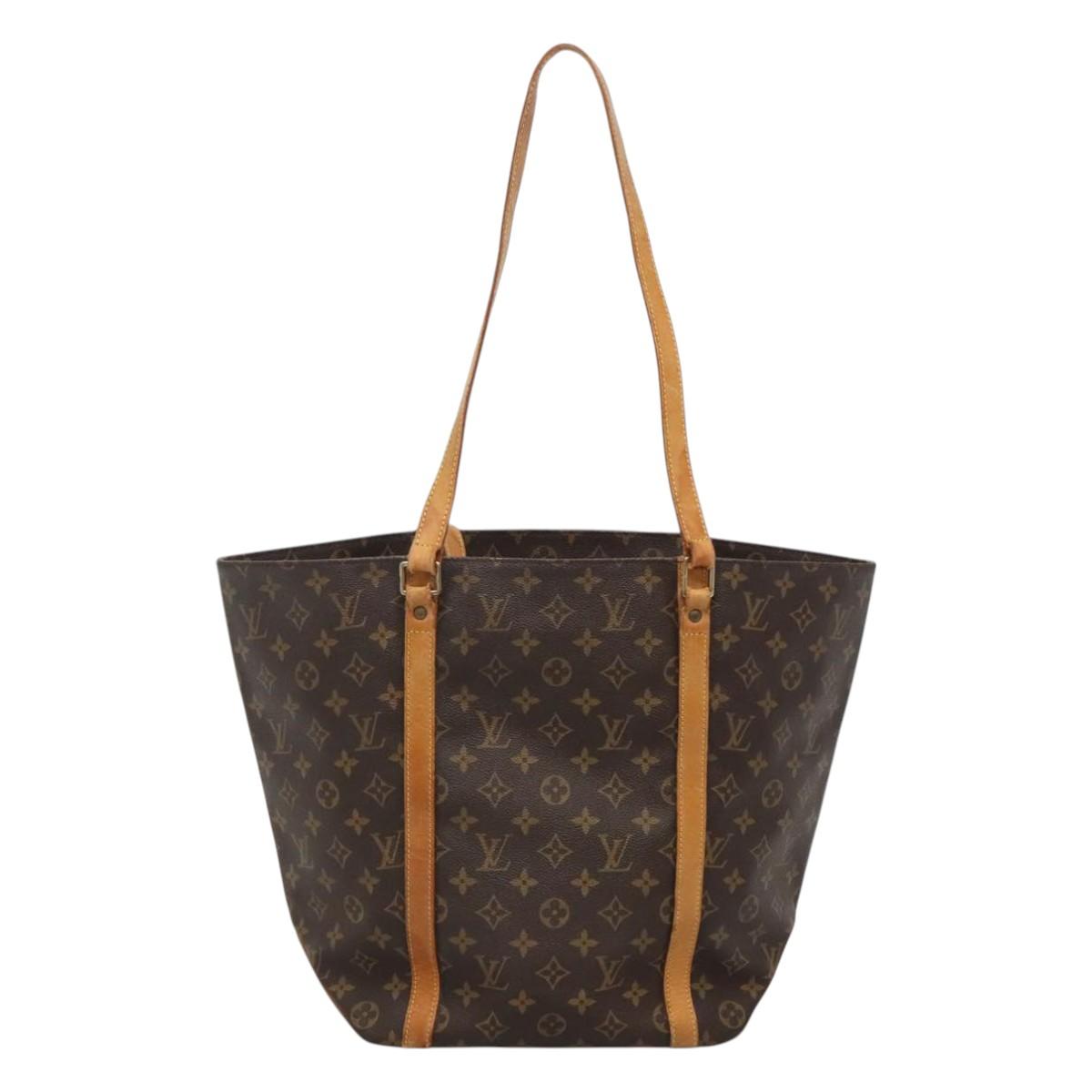 LOUIS VUITTON Monogram Sac Shopping Tote Bag M51108 LV 114093