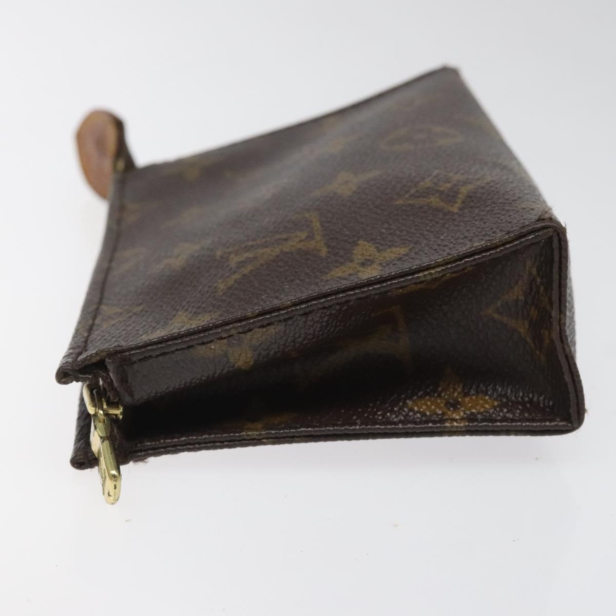 LOUIS VUITTON Monogram Poche Toilette 15 Pouch M47546 LV 114251