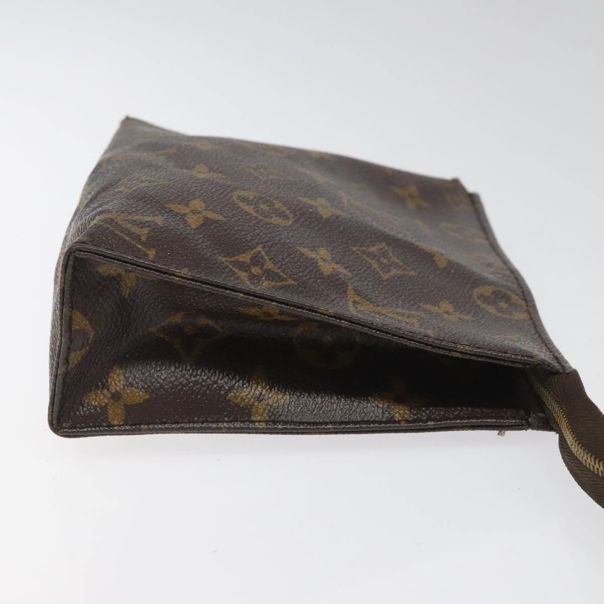 LOUIS VUITTON Monogram Poche Toilette 19 Pouch M47544 LV 114303