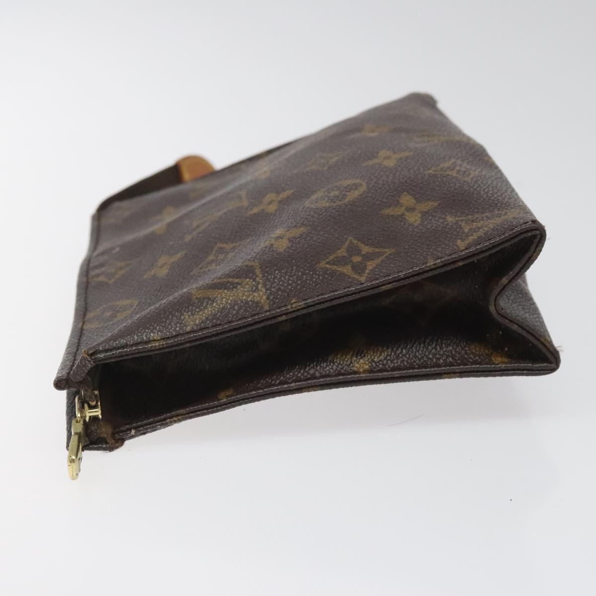 LOUIS VUITTON Monogram Poche Toilette 19 Pouch M47544 LV 114303