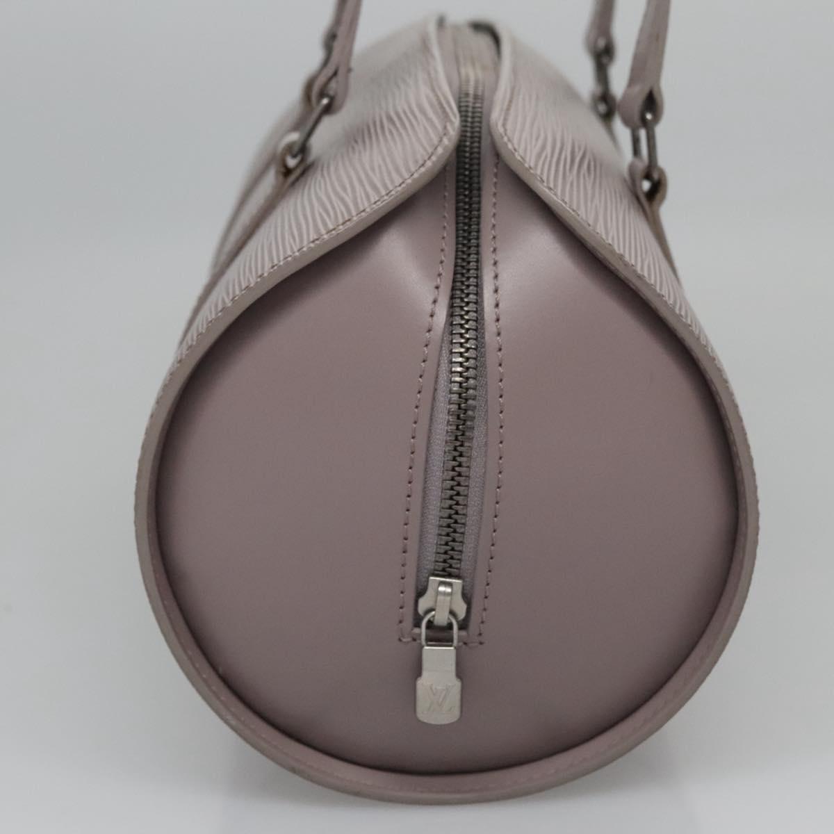 LOUIS VUITTON Epi Soufflot Hand Bag Lilac M5222B LV 114339