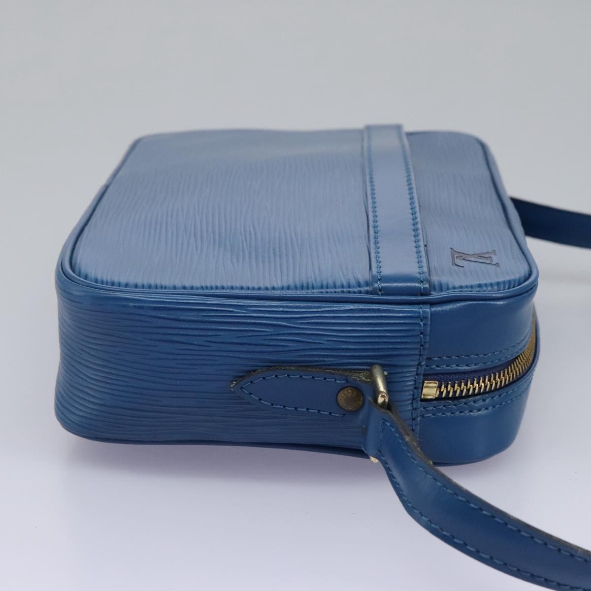 LOUIS VUITTON Epi Trocadero 23 Shoulder Bag Blue M52305 LV 114358
