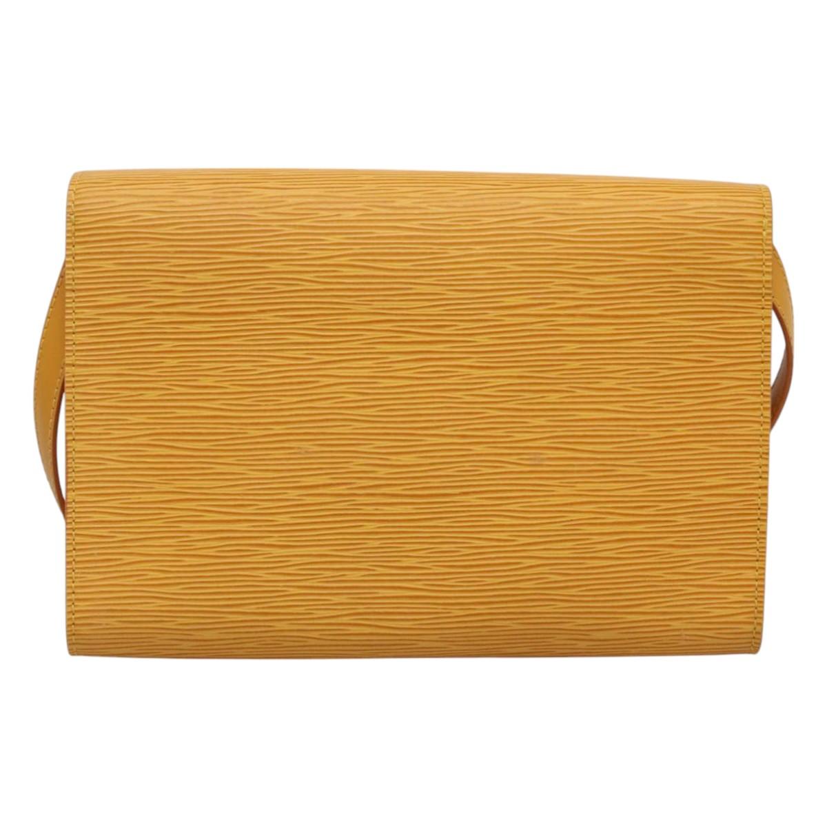 LOUIS VUITTON Epi Arsch Shoulder Bag Yellow M52579 LV 114442