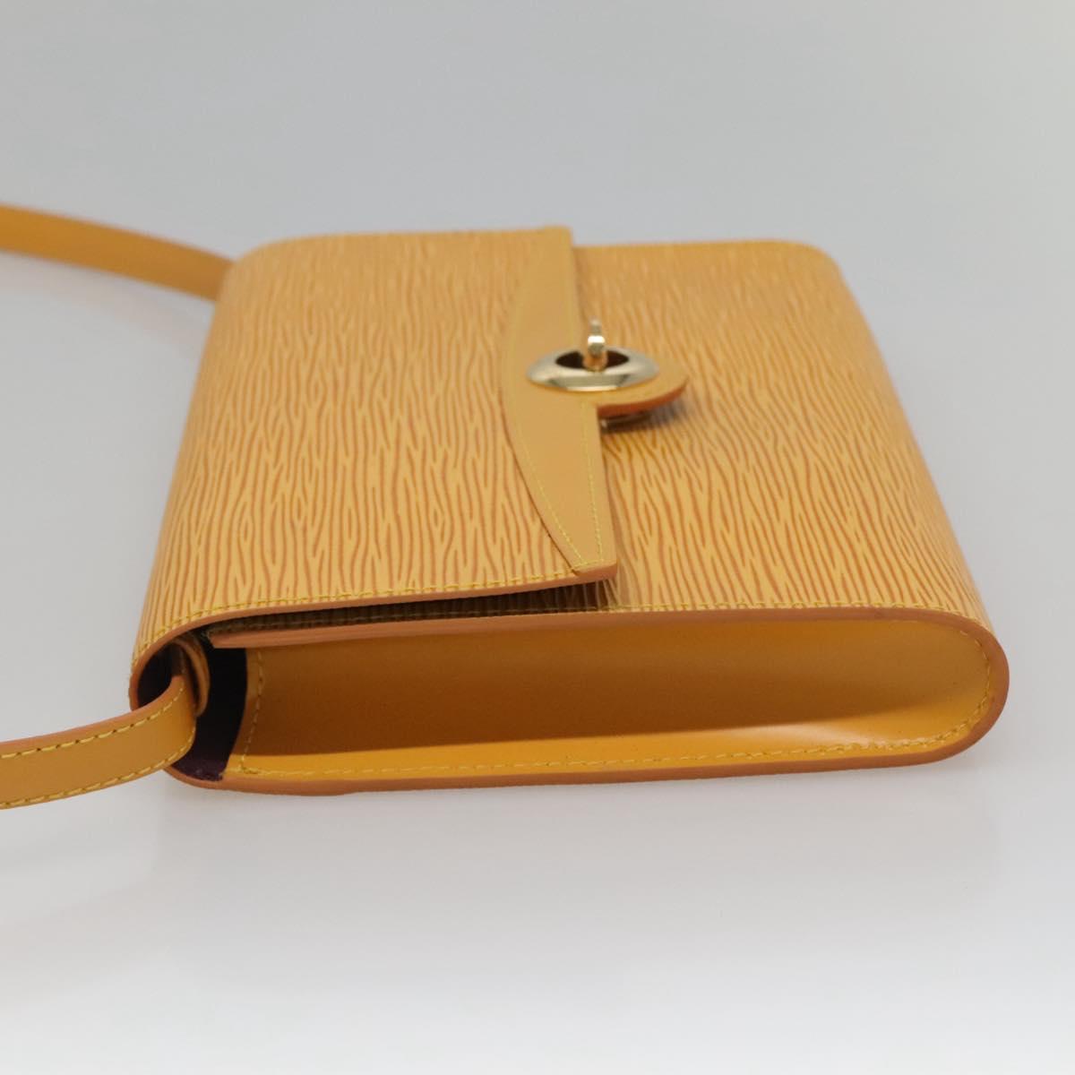 LOUIS VUITTON Epi Arsch Shoulder Bag Yellow M52579 LV 114442