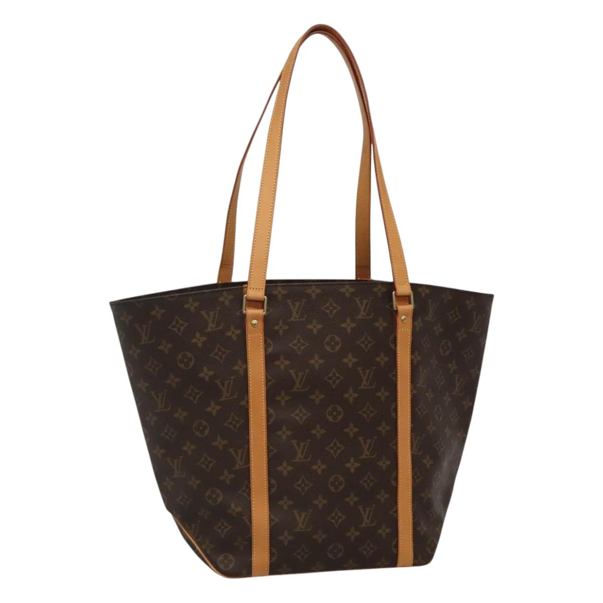 LOUIS VUITTON Monogram Sac Shopping Tote Bag M51108 LV 114475