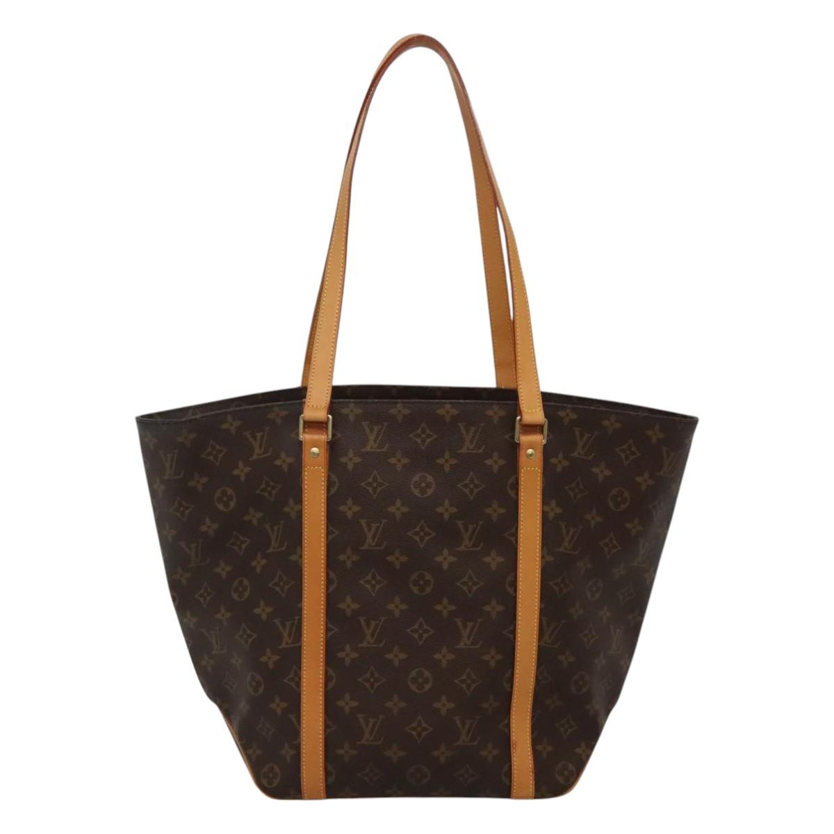 LOUIS VUITTON Monogram Sac Shopping Tote Bag M51108 LV 114475