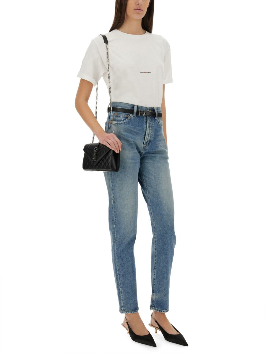 Saint Laurent Women Boyfriend T-Shirt