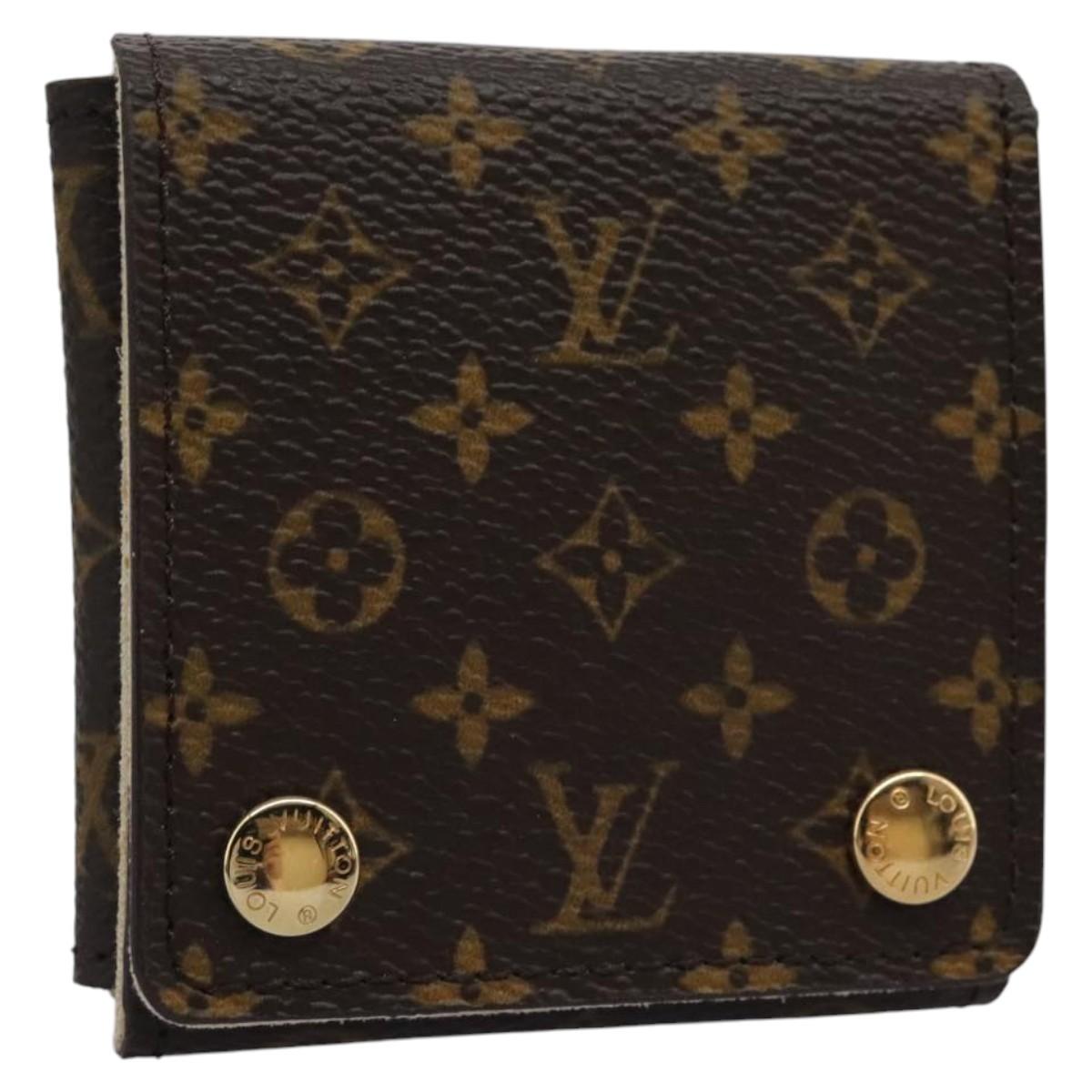 LOUIS VUITTON Monogram Jewelry case Jewelry Box LV 114619