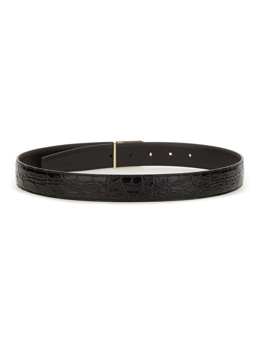 Saint Laurent Women Reversible Belt