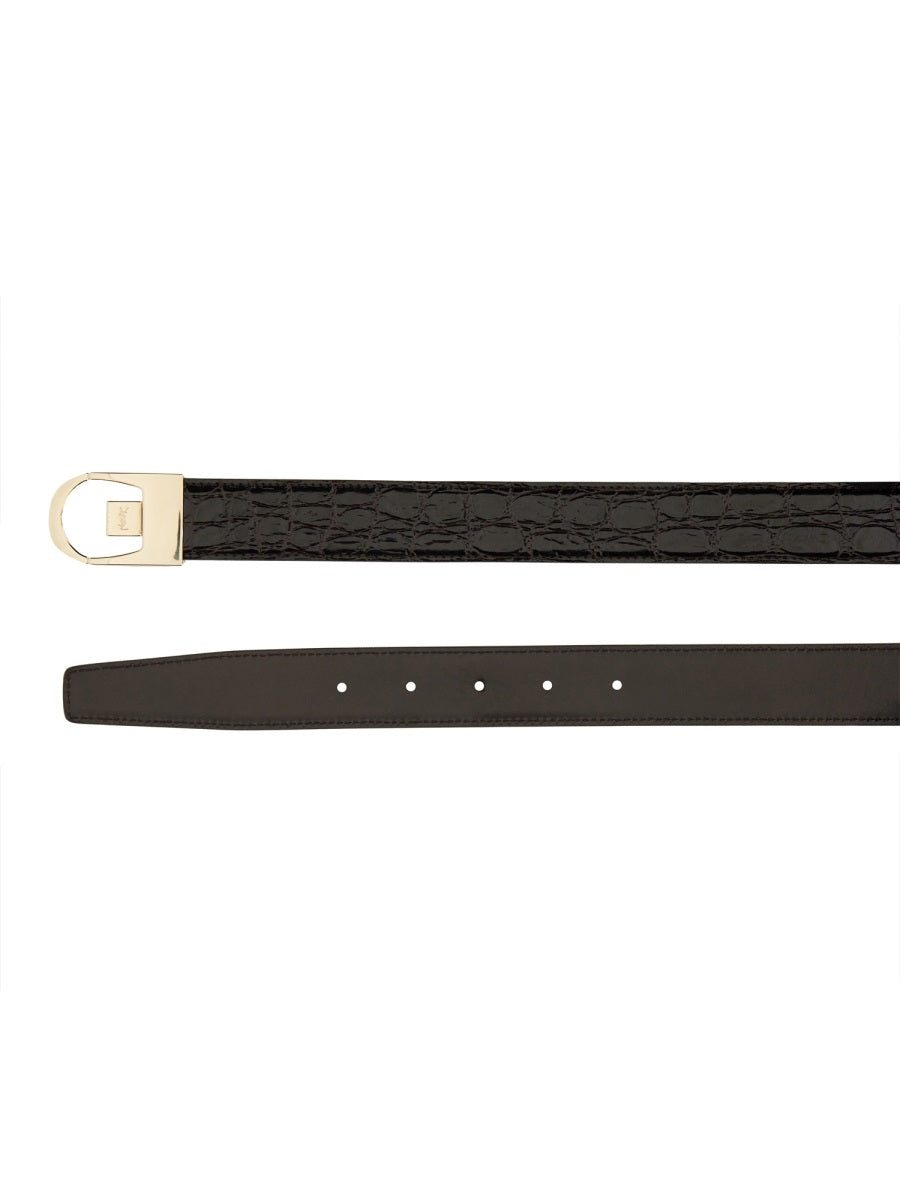 Saint Laurent Women Reversible Belt